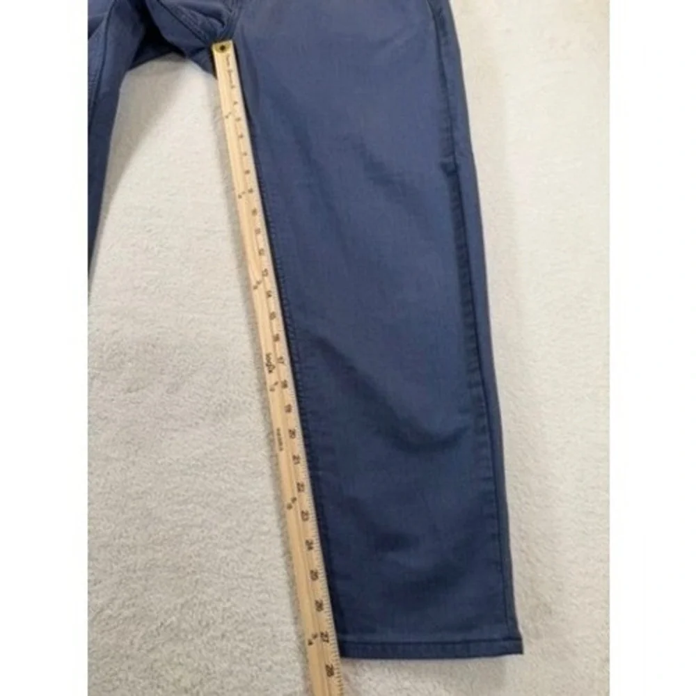 Banana Republic Travel Jean Athletic Fit Blue Heather Mens 35x30 Washwell